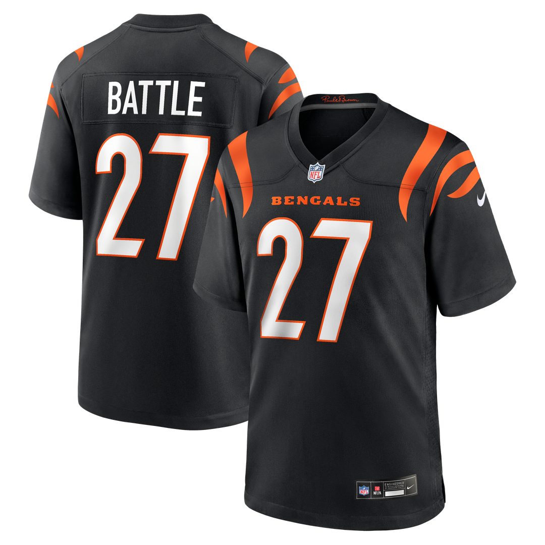 Battle Cincinnati Bengals Team Jersey - Black