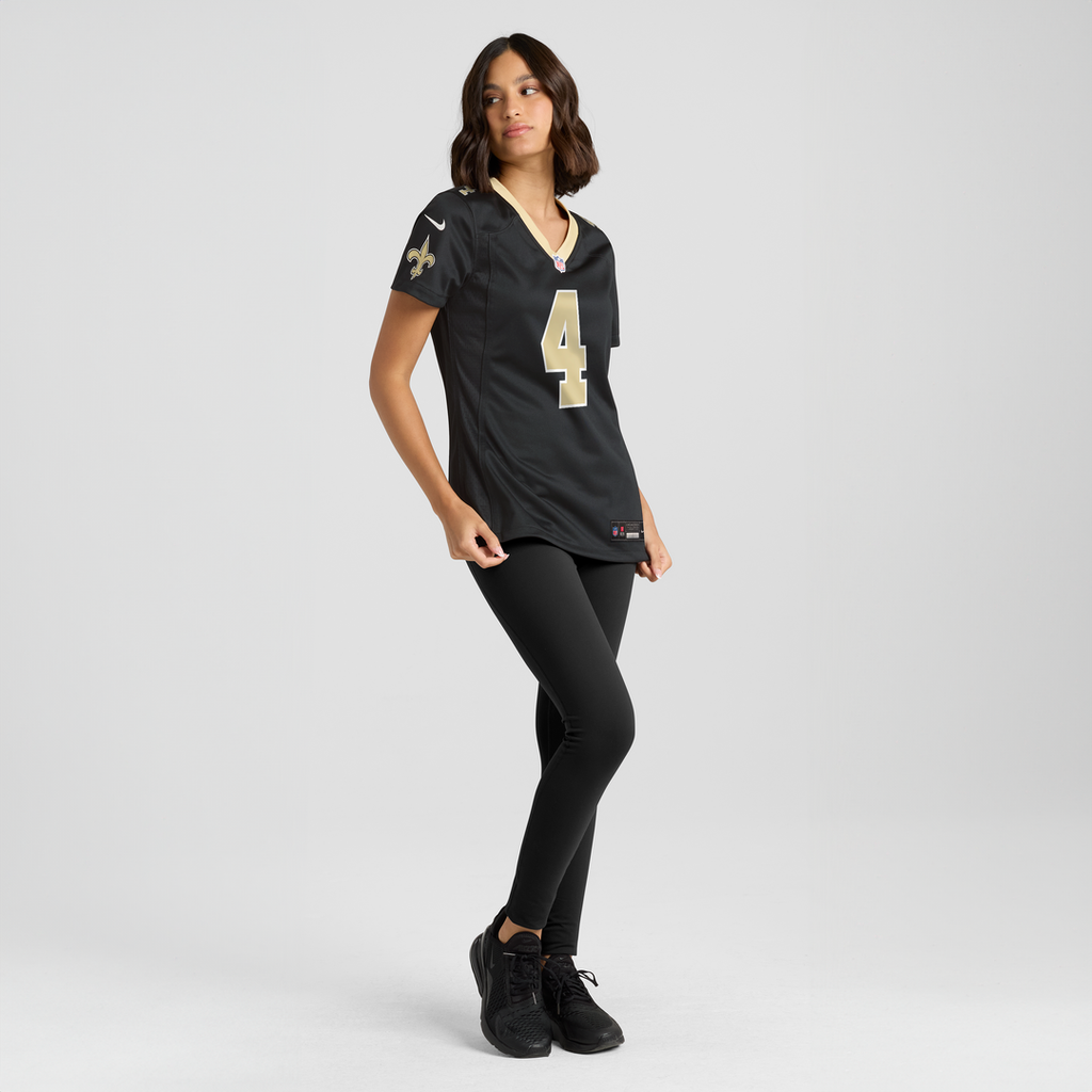 Oscar Delp New Orleans Saints Women's Team Jersey - Black