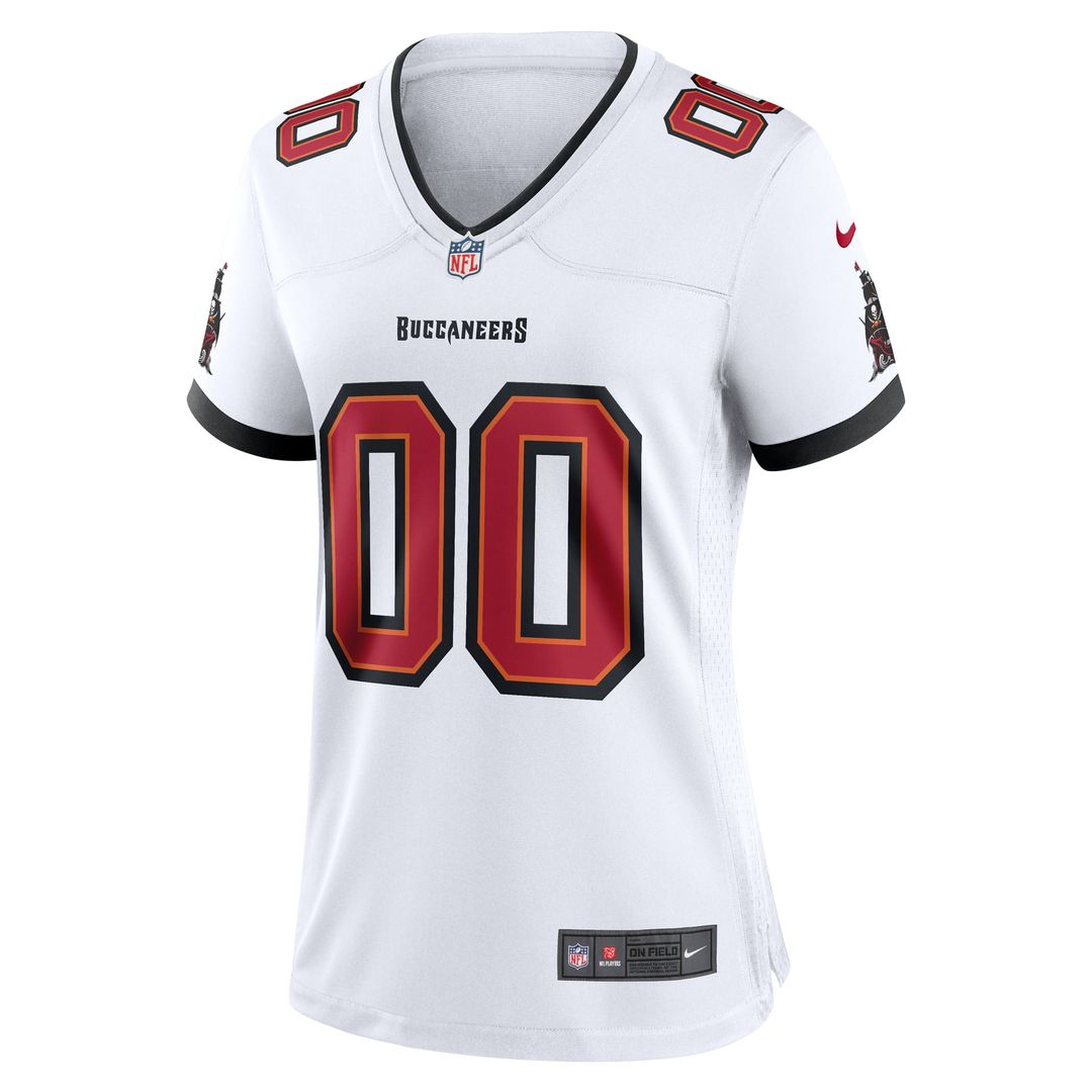 Tampa Bay Buccaneers Women's Custom Jersey - White