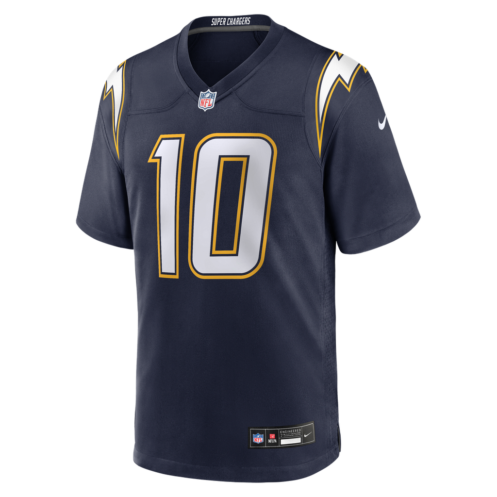 Justin Herbert Los Angeles Chargers Player Jersey - Powder Blue