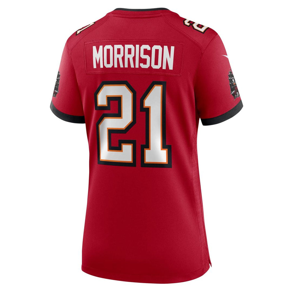 Benjamin Morrison Tampa Bay Buccaneers Women's Team Jersey - Red