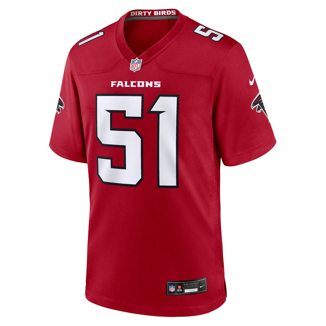 Jared Ivey Atlanta Falcons Team Jersey - Red