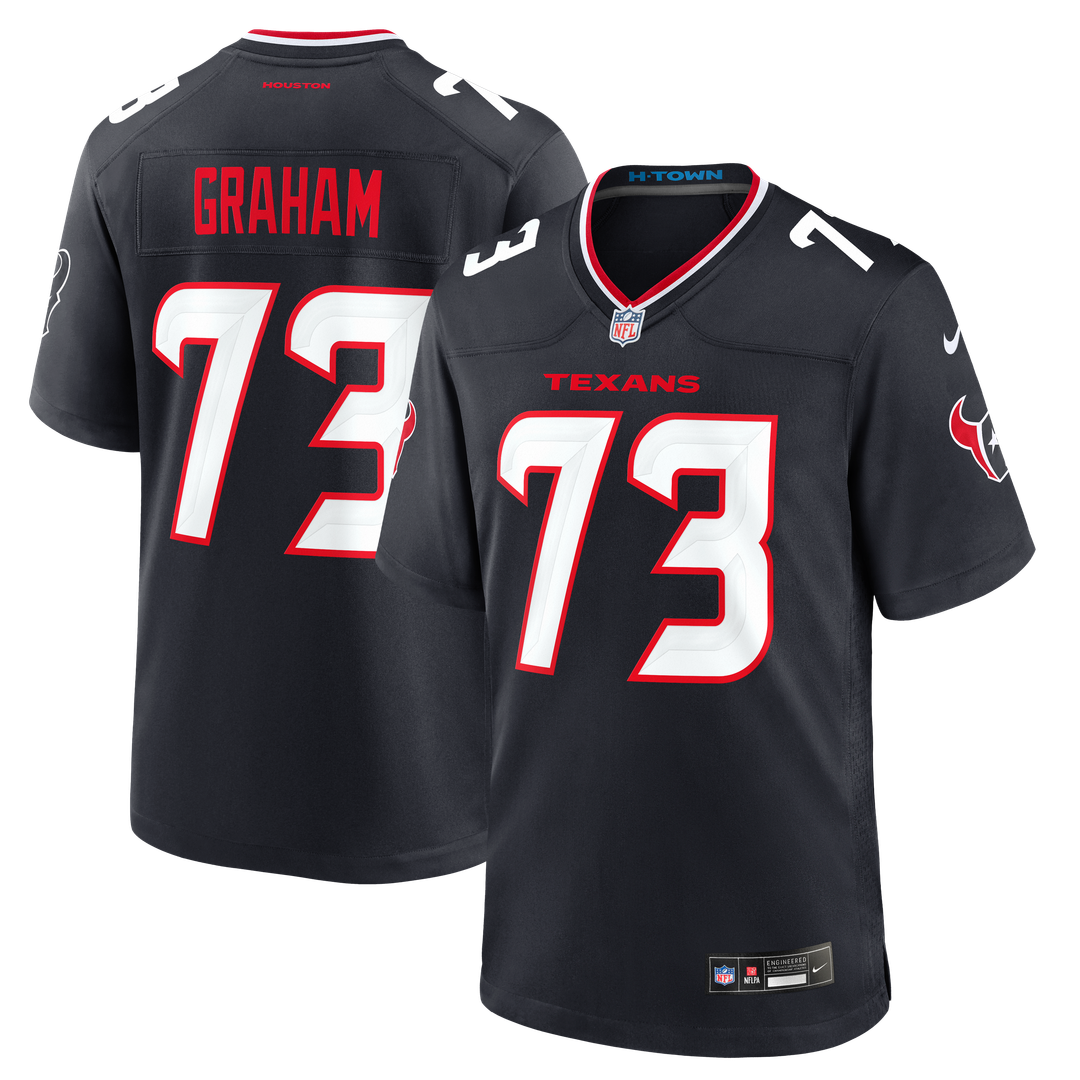 Derrick Graham Houston Texans Team Jersey - Navy