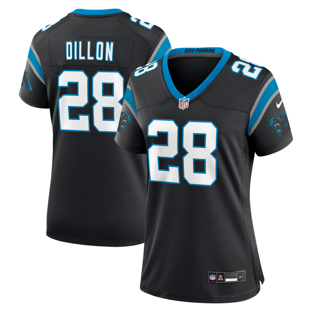 AJ Dillon Carolina Panthers Women's Team Jersey - Black