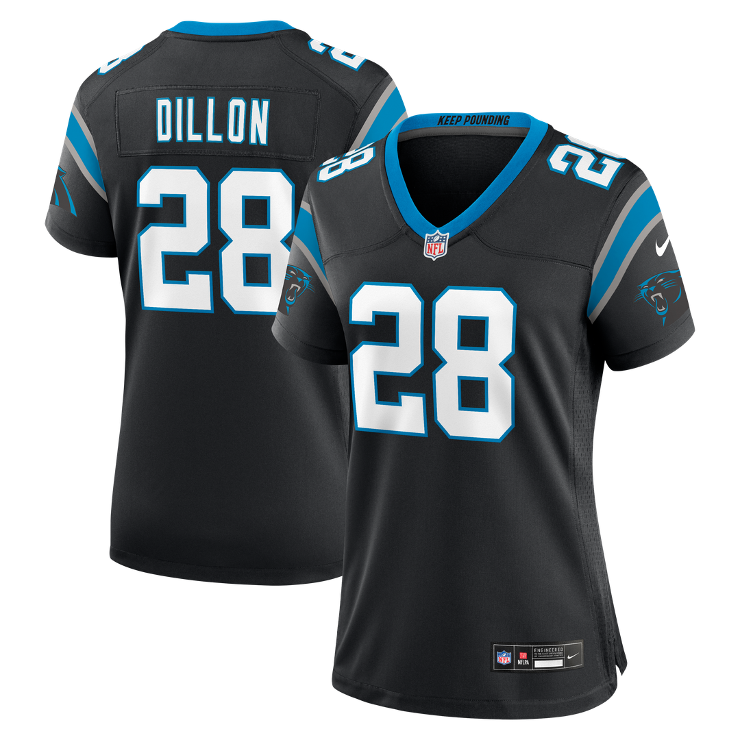 AJ Dillon Carolina Panthers Women's Team Jersey - Black