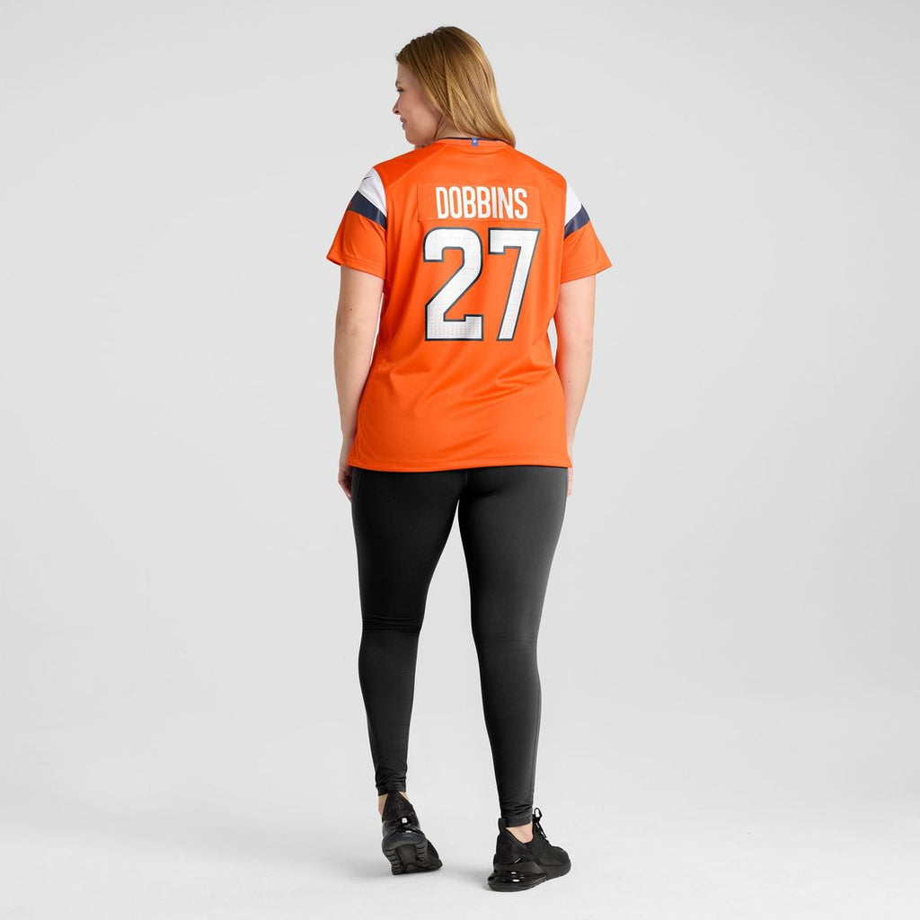 J.K. Dobbins Denver Broncos Women's Team Jersey - Orange