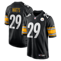 Ryan Watts Pittsburgh Steelers Jersey - Black