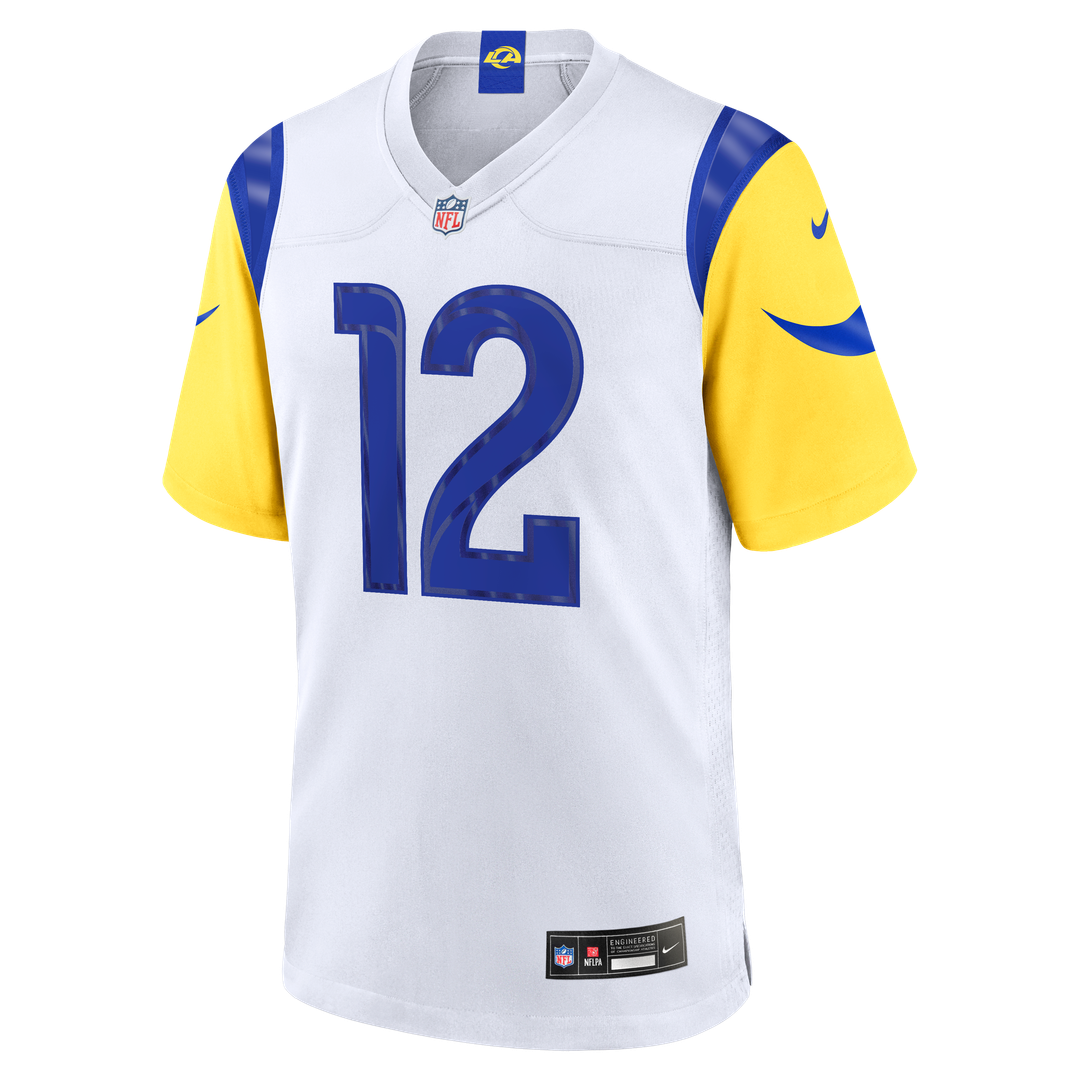 Puka Nacua Los Angeles Rams White Jersey - White