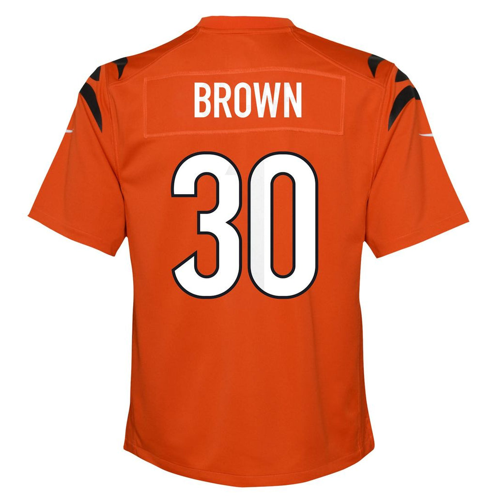 Chase Brown Cincinnati Bengals Youth Youth - Orange