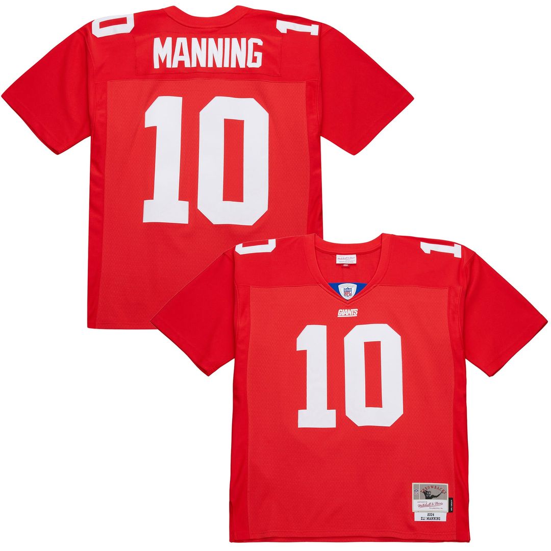 Eli Manning New York Giants 2004 Legacy Jersey - Red