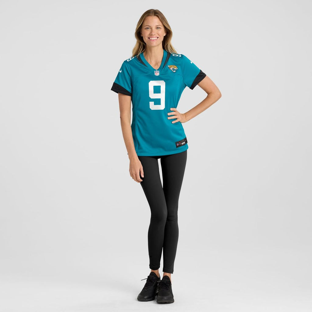 Logan Cooke Jacksonville Jaguars Women's Jersey - Teal