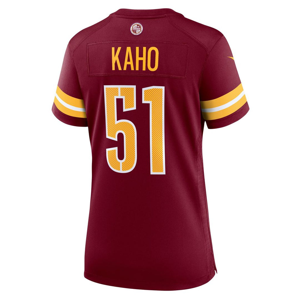 Ale Kaho Washington Commanders Women's Team Jersey - Burgundy