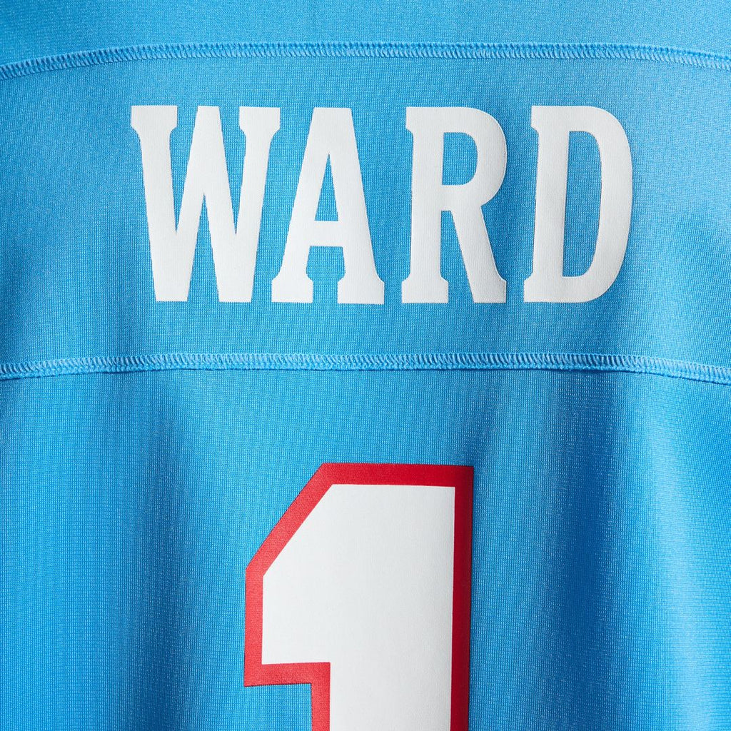 Cameron Ward Tennessee Titans Jersey - Light Blue