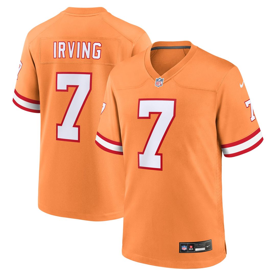 Bucky Irving Tampa Bay Buccaneers Jersey - White