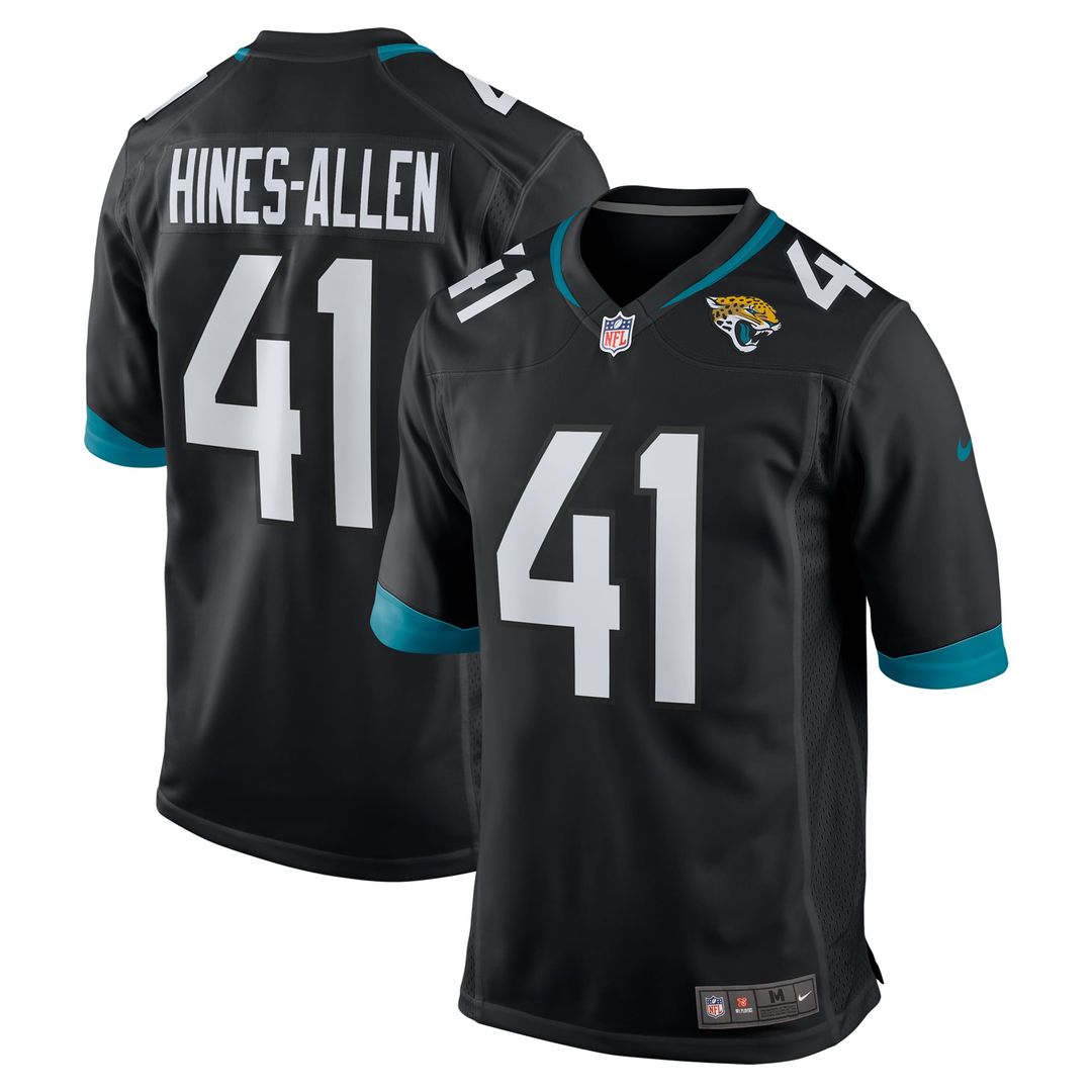 Josh Hines-Allen Jacksonville Jaguars Alternate Jersey - Black