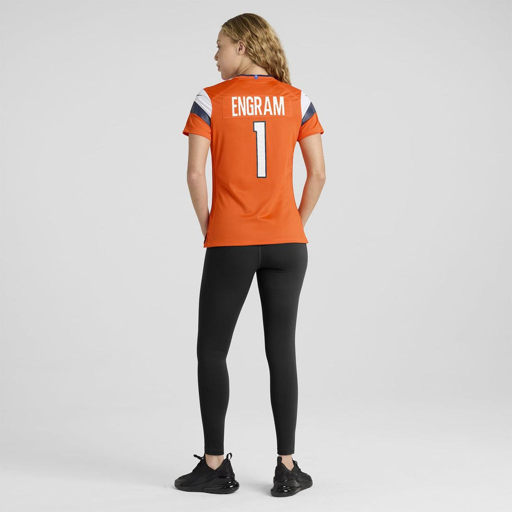 Evan Engram Denver Broncos Women's Team Jersey - Orange