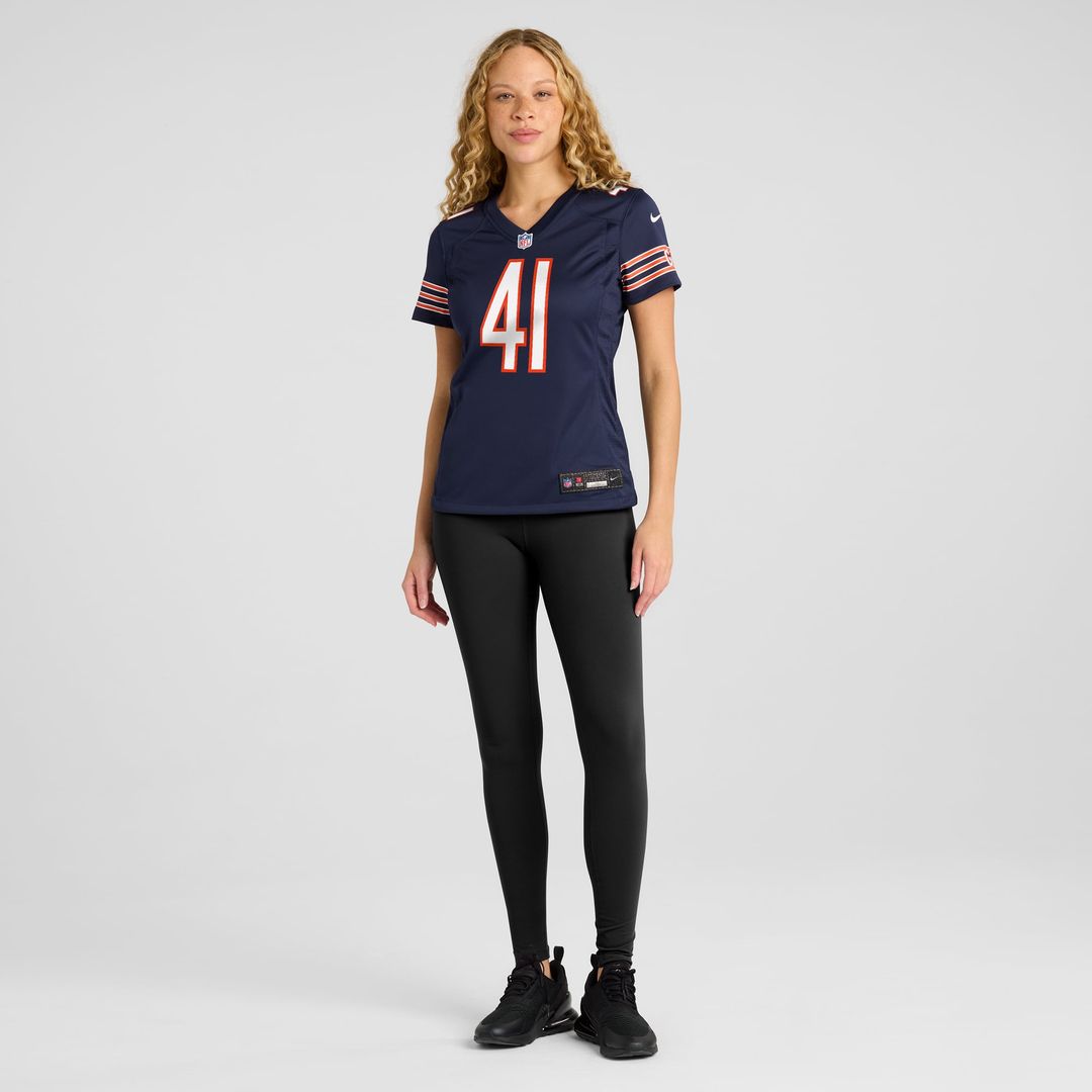 Brian Piccolo Chicago Bears Women's Game Retired Player Jersey - Navy