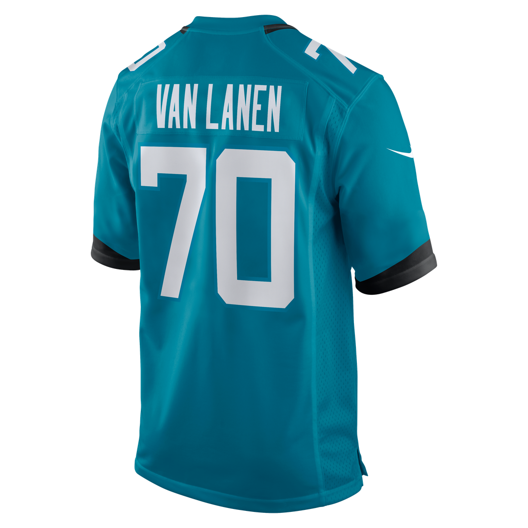 Cole Van Lanen Jacksonville Jaguars Jersey - Teal