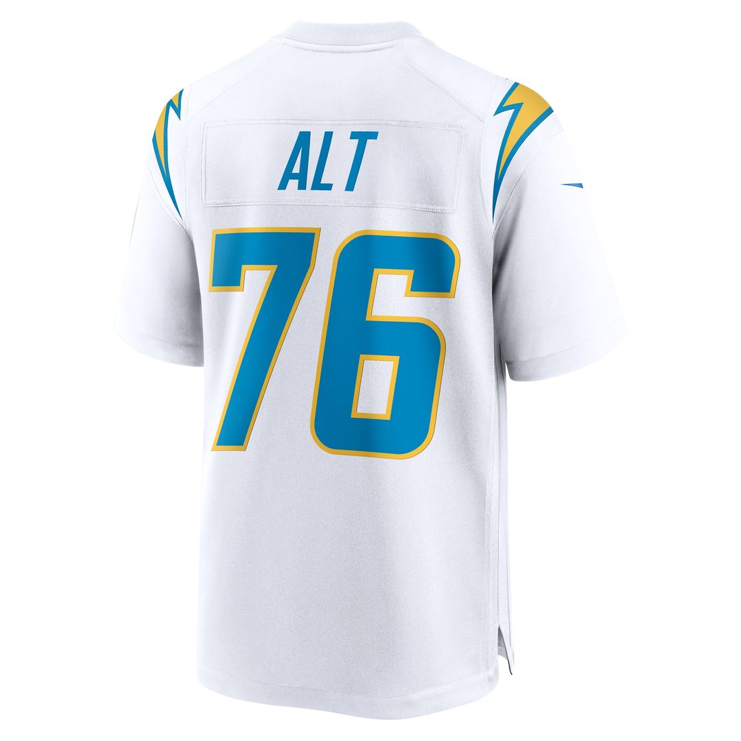Joe Alt Los Angeles Chargers Player Jersey - White