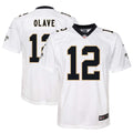 Chris Olave New Orleans Saints Youth Jersey - White