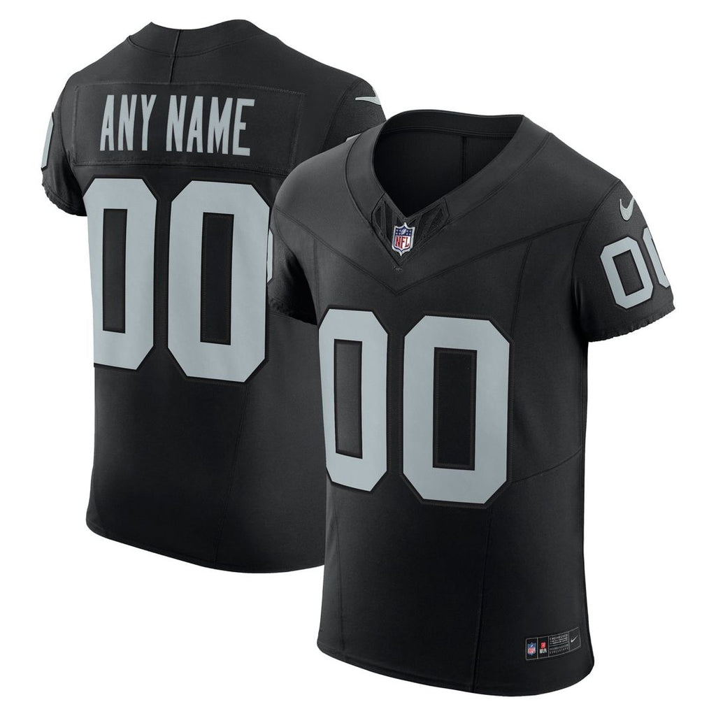 Las Vegas Raiders Elite Custom Jersey - Black