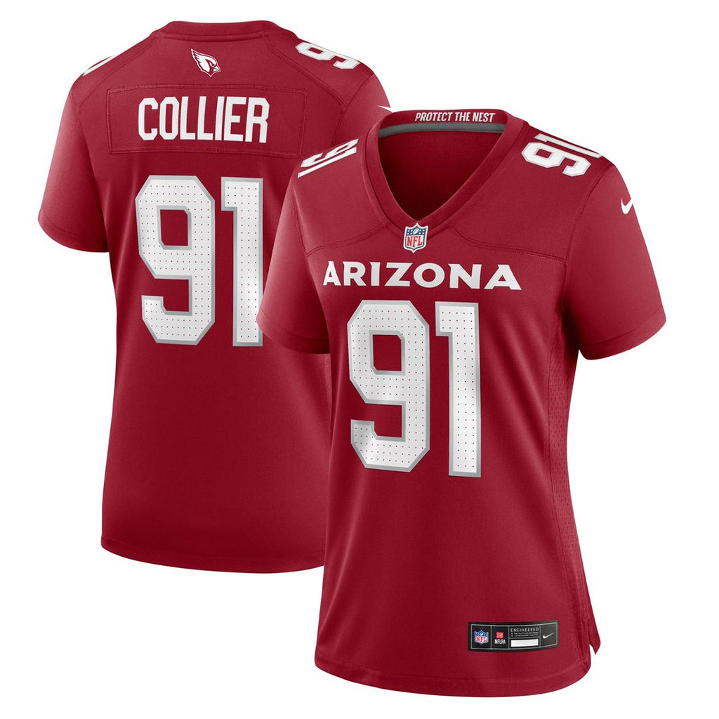 L.J. Collier Arizona Cardinals Women's Jersey - Cardinal