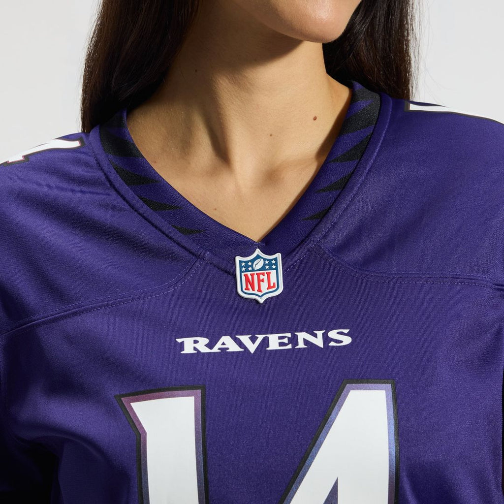 Kyle Hamilton Baltimore Ravens Women's Team Jersey - Purple