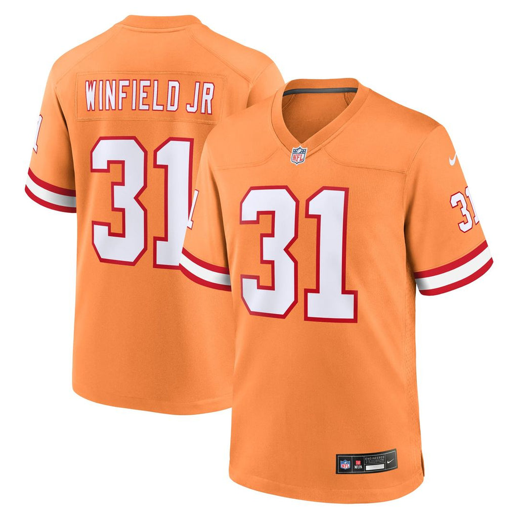 Antoine Winfield Jr. Tampa Bay Buccaneers Throwback Jersey - Orange