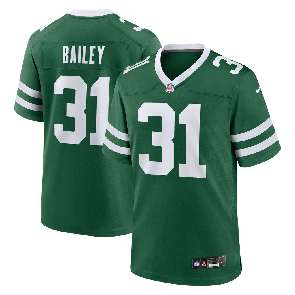 David Bailey New York Jets Alternate Jersey - Legacy Black