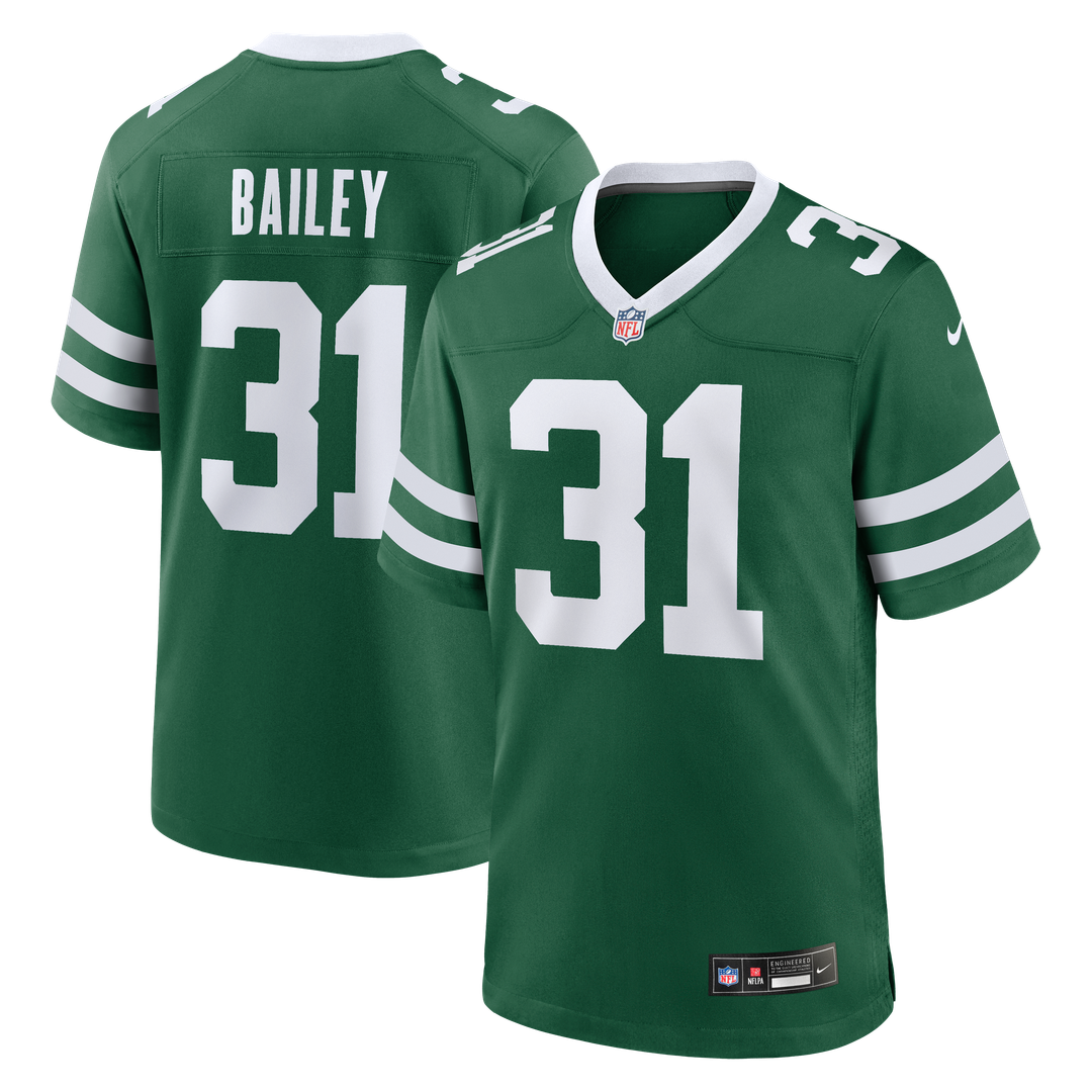 David Bailey New York Jets Alternate Jersey - Legacy Black