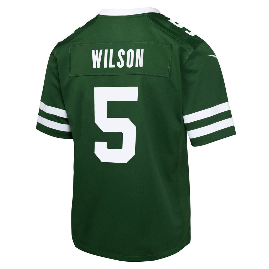 Garrett Wilson New York Jets Youth Jersey - Black