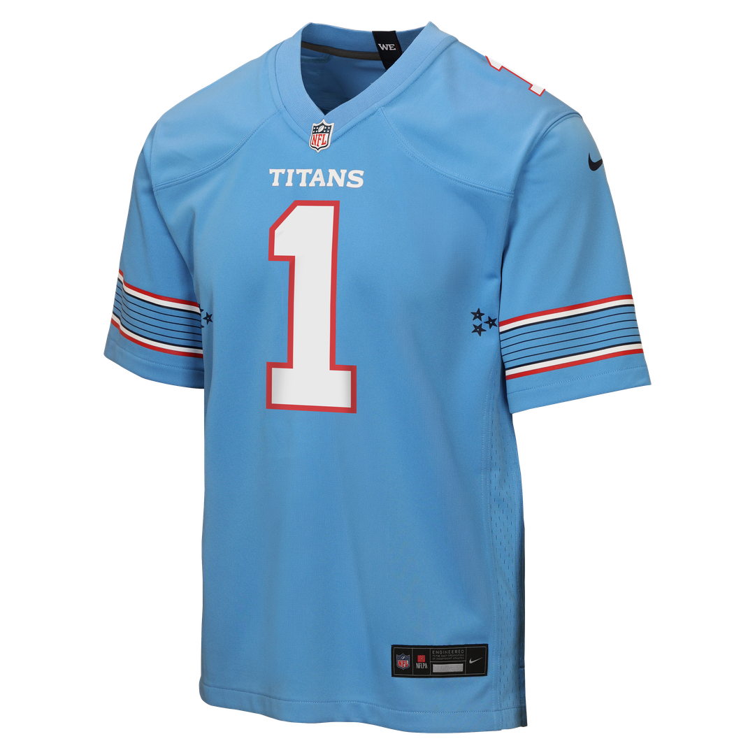 Cameron Ward Tennessee Titans Youth Jersey - White