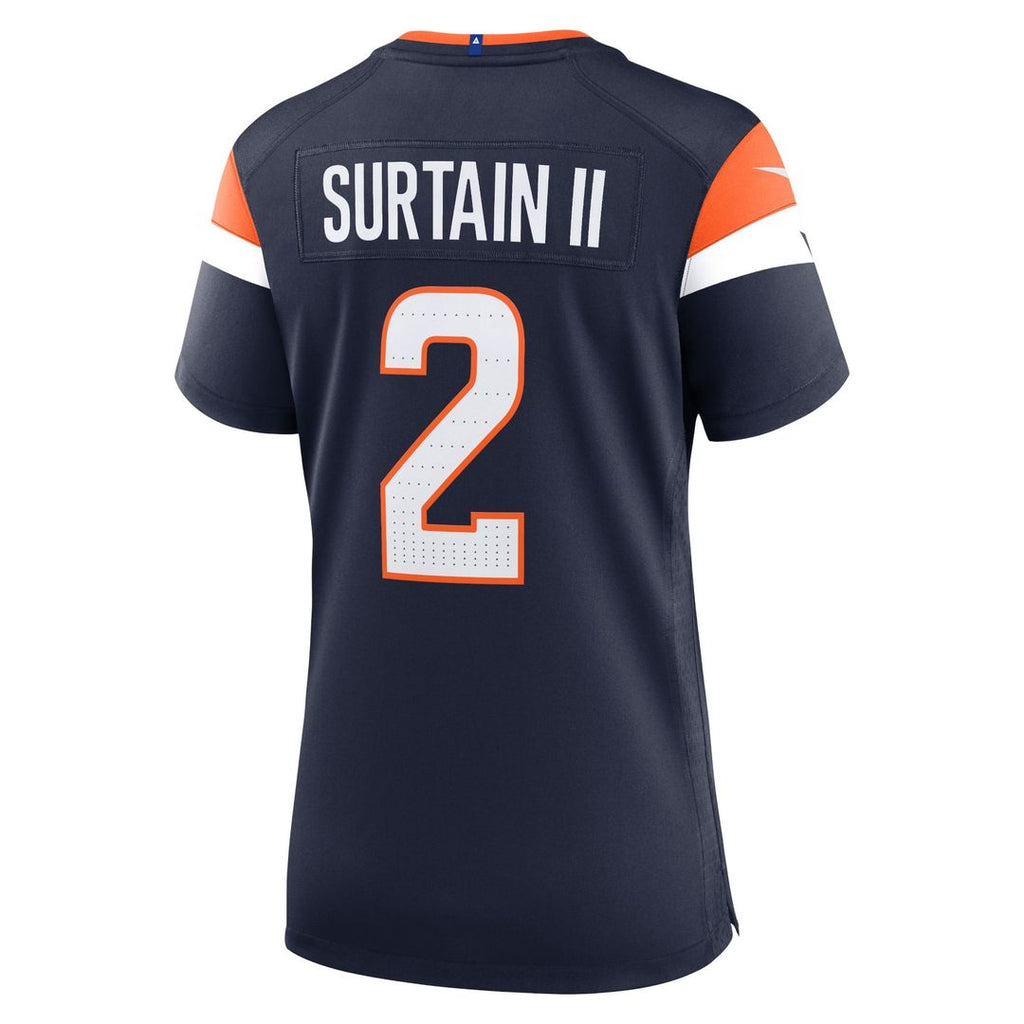 Patrick Surtain II Denver Broncos Women's Team Jersey - Orange