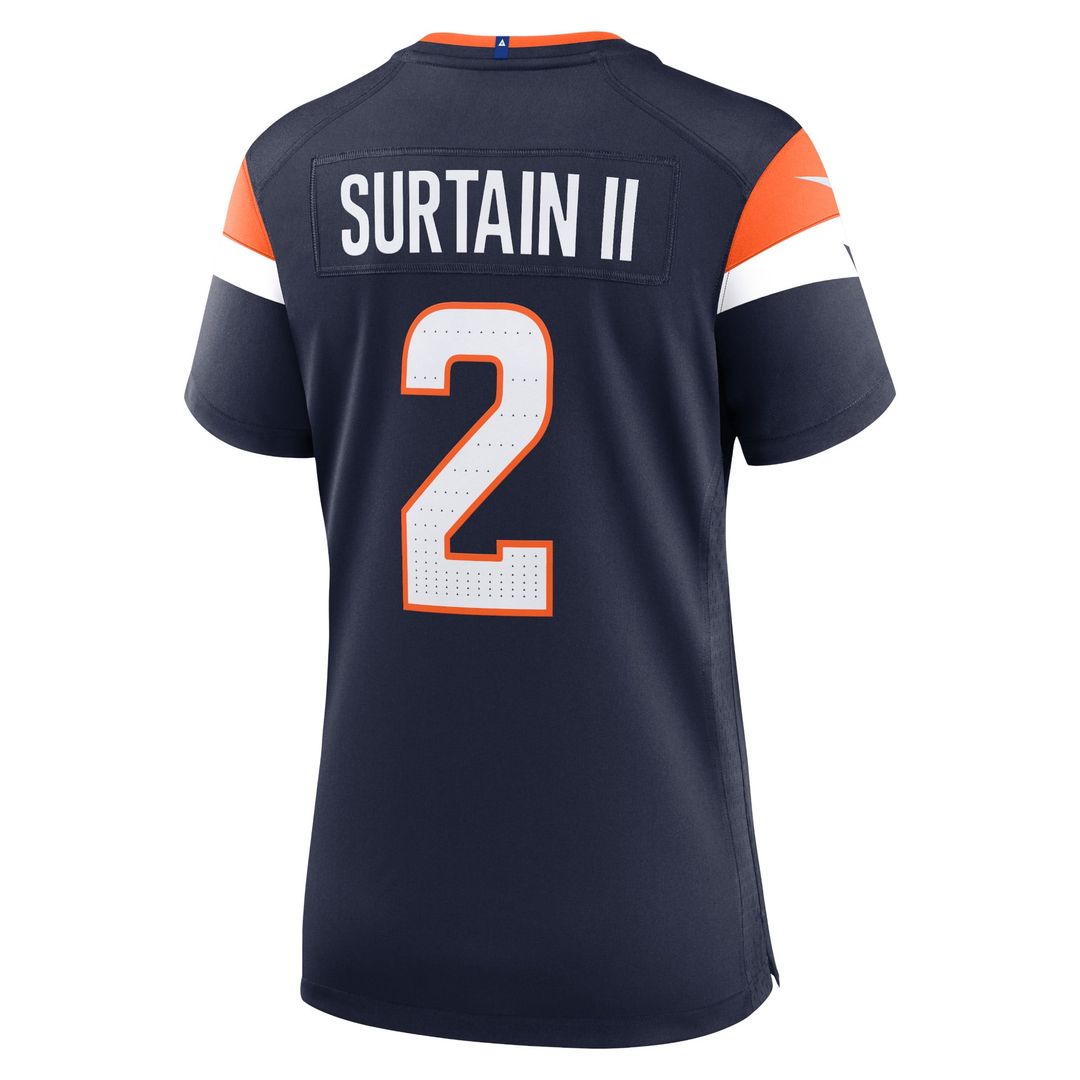 Patrick Surtain II Denver Broncos Women's Team Jersey - Orange