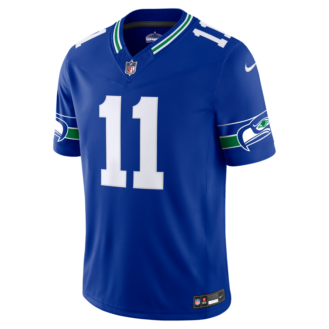 Jaxon Smith-Njigba Seattle Seahawks Alternate Stitched Jersey - Royal