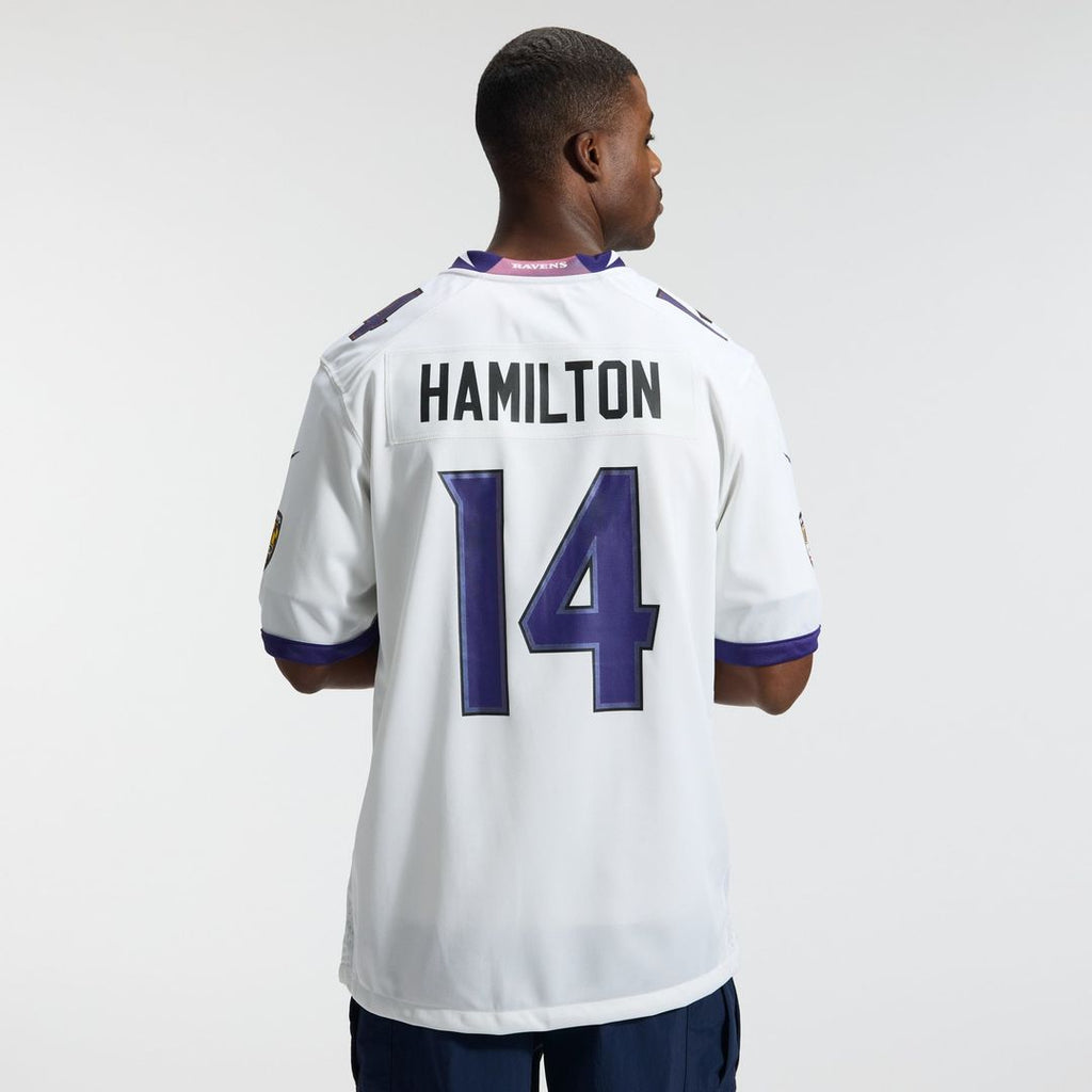 Kyle Hamilton Baltimore Ravens Jersey - White