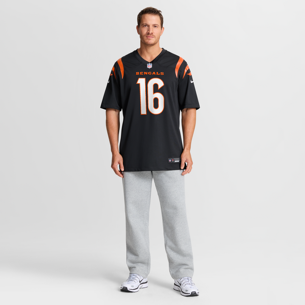 Joe Flacco Cincinnati Bengals Team Jersey - Black