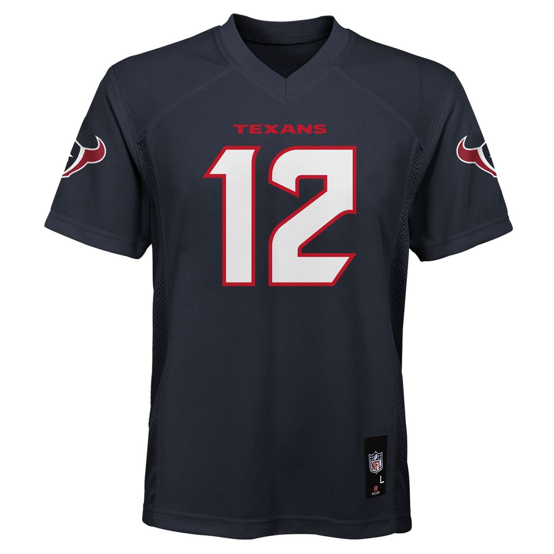 Nico Collins Houston Texans Youth Jersey - Navy