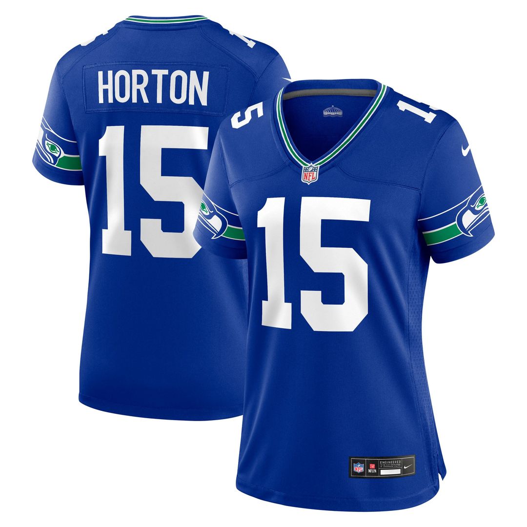 Tory Horton Seattle Seahawks Women's Team Jersey - College Navy