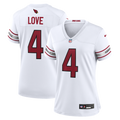 Jeremiyah Love Arizona Cardinals Women's Jersey - White