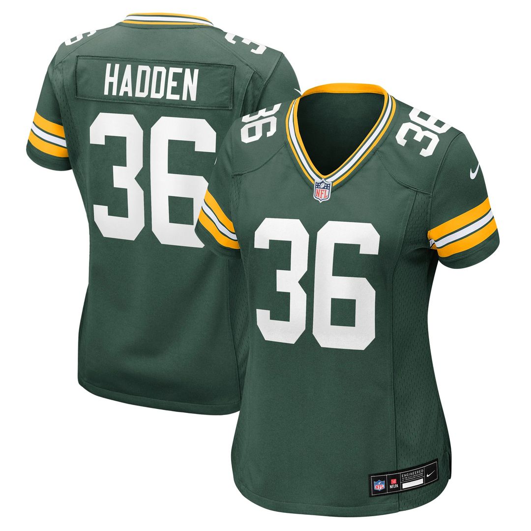 Kamal Hadden Green Bay Packers Women's Team Jersey - Green