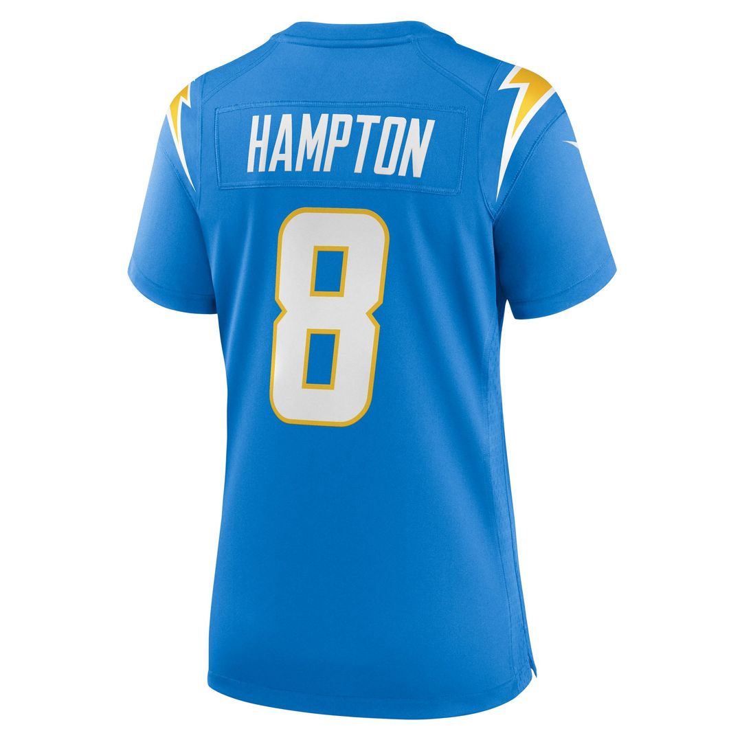 Omarion Hampton Los Angeles Chargers Women's Team Jersey - Powder Blue