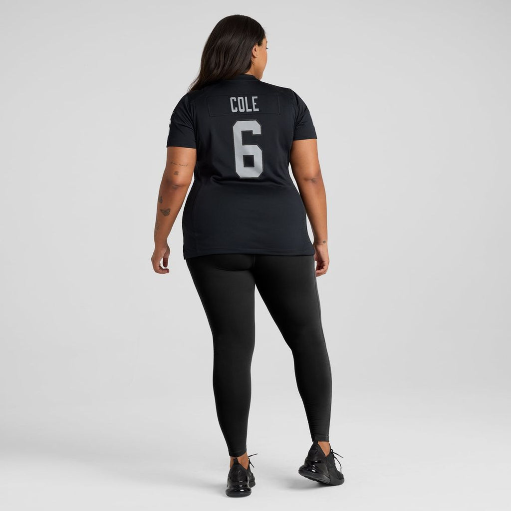 AJ Cole Las Vegas Raiders Women's Jersey - Black