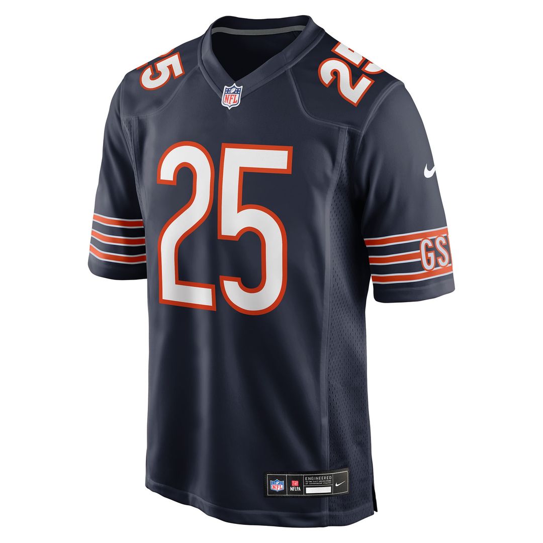 Kyle Monangai Chicago Bears Team Jersey - Navy