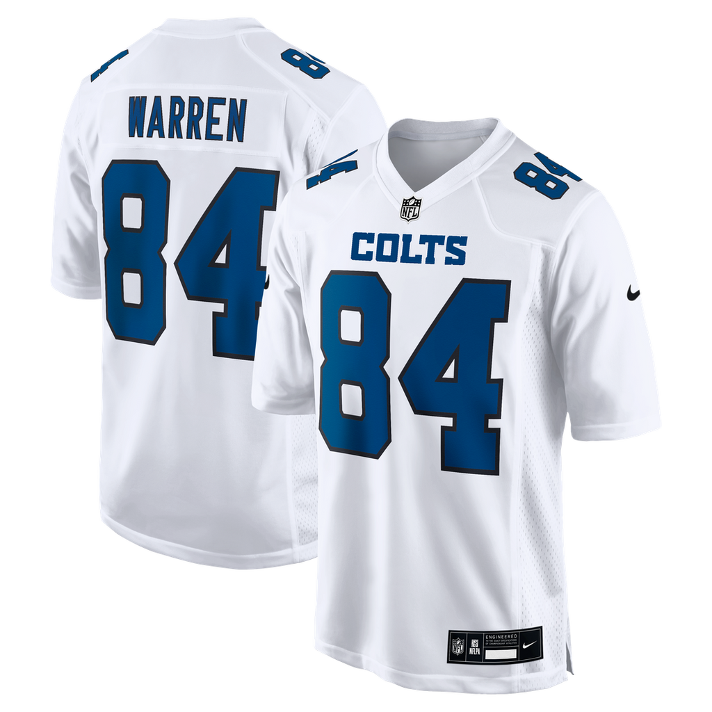 Tyler Warren Indianapolis Colts Fashion Jersey - Tundra White