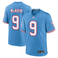 Steve McNair Tennessee Titans Retired Player Alternate Jersey - Light Blue