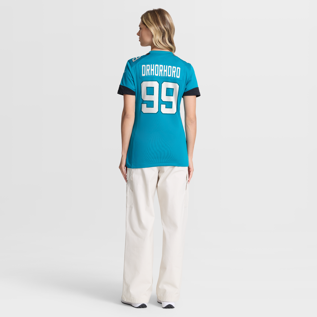 Ruke Orhorhoro Jacksonville Jaguars Women's Team Jersey - Teal