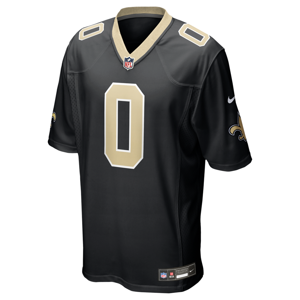 Jordyn Tyson New Orleans Saints Team Jersey - Black