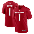 Number 1 Groom Arizona Cardinals Jersey - Cardinal