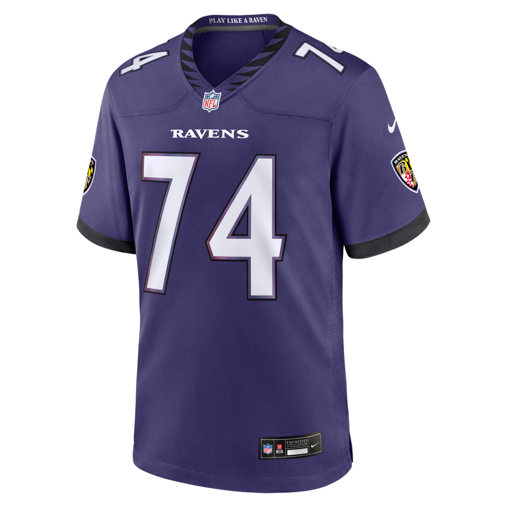 John Simpson Baltimore Ravens Team Jersey - Purple